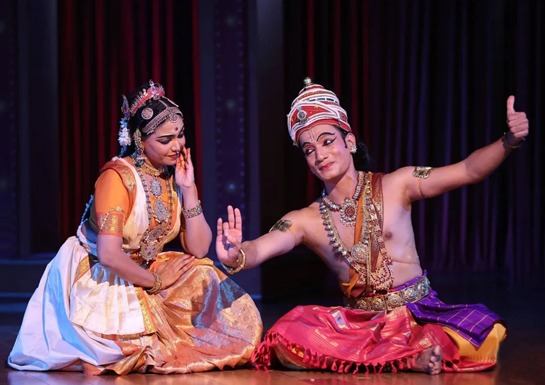 Threads of Dance and Drama / The beauty and diversity of Kanjivarams in the world of costume design