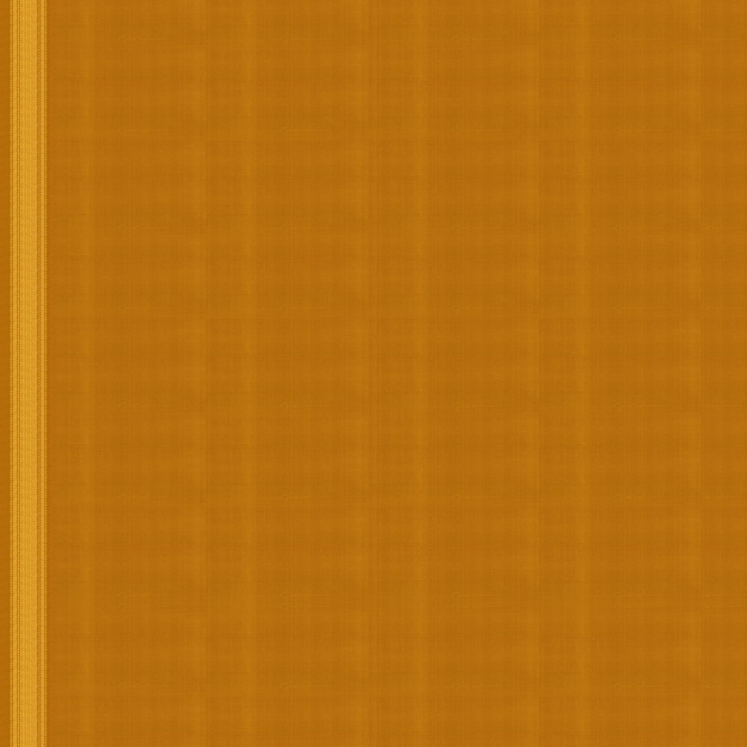 Handwoven Orange with Yellow Kanjivaram Silk Saree - 2483T012288DSC