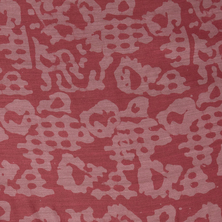 Handwoven Pink Chanderi Silk Saree - 2552T012681DSC