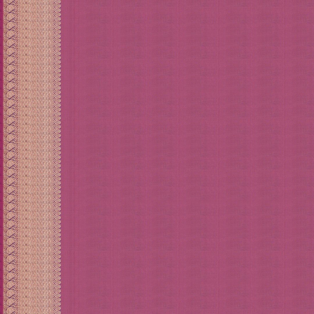 Handwoven Pink Kanjivaram Silk Saree - 2529T012698DSC