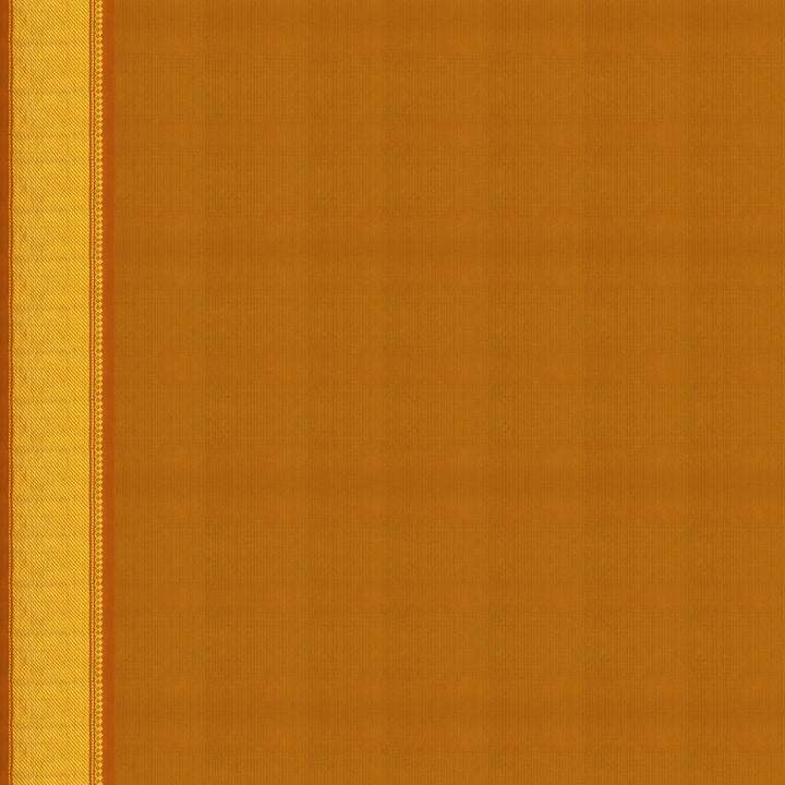 Handwoven Mustard Kanjivaram Silk Saree - 2536T010982DSC
