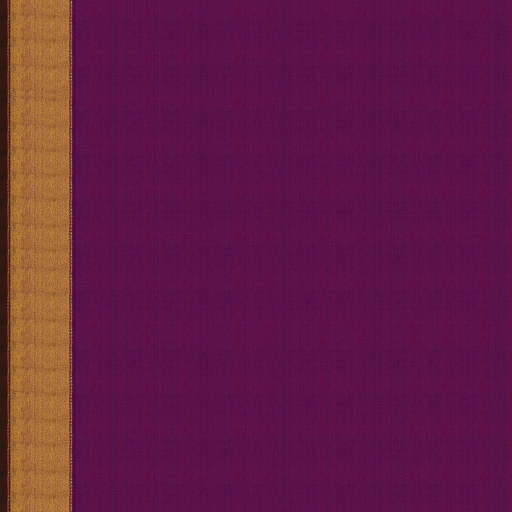 Handwoven Pink with Purple Kanjivaram Silk Saree - 2537T010747DSC