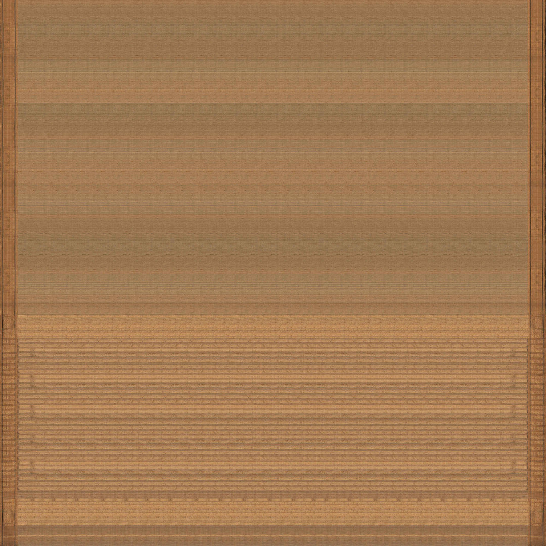 Handwoven Beige Dupion Soft Silk Saree - 2624T012524DSC