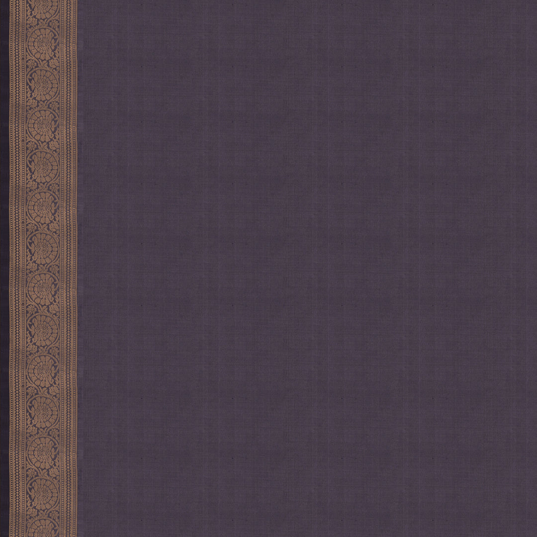 Handwoven Lavendar Soft Silk Saree - 2616T012131DSC