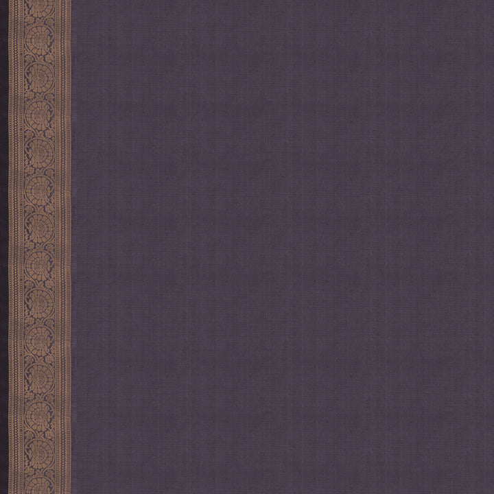 Handwoven Lavendar Soft Silk Saree - 2616T012131DSC