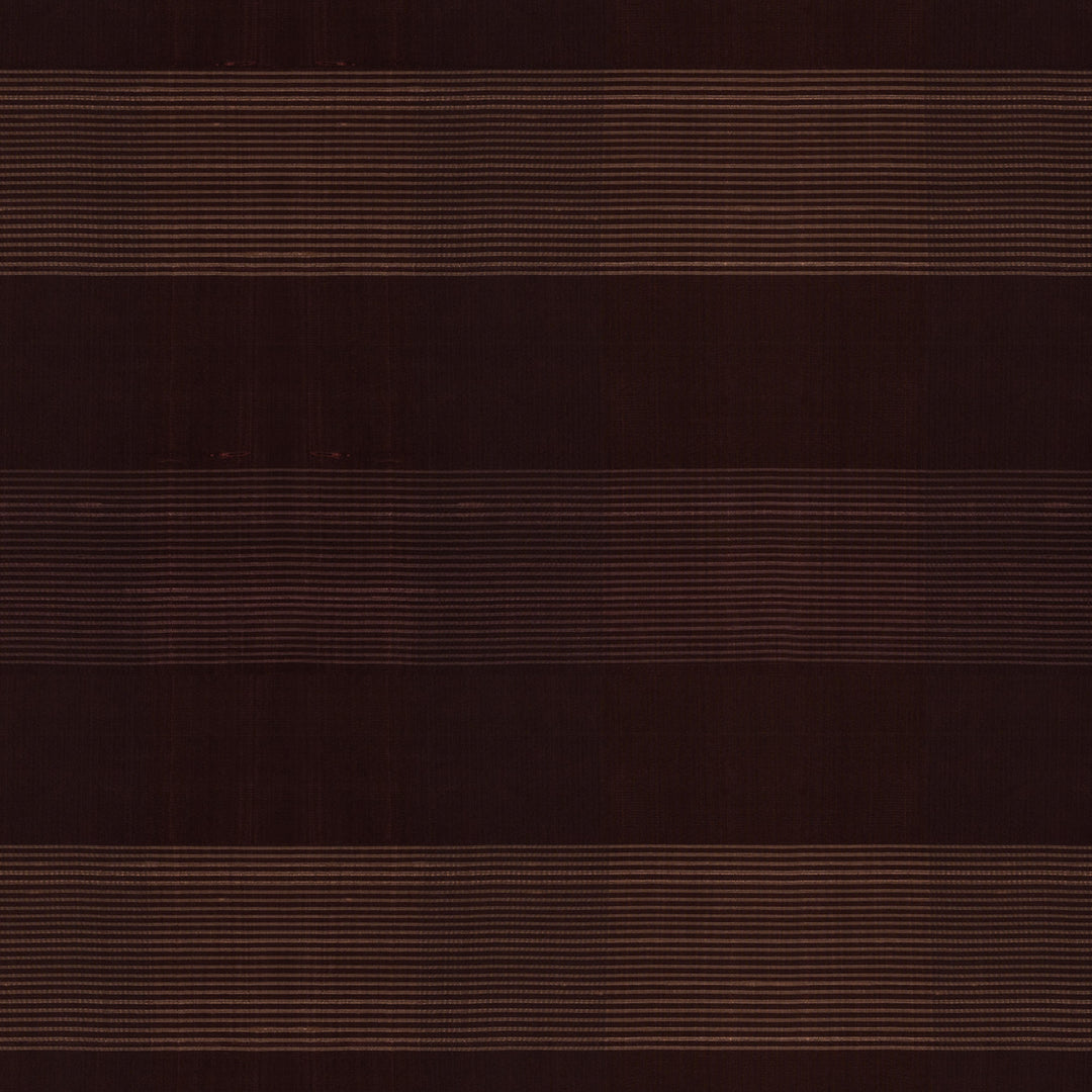 Handwoven Brown Kora Silk Saree - 2642T012891DSC
