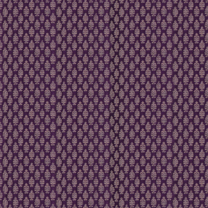 Handwoven Purple Upadda Soft Silk Saree - 2702T012964DSC