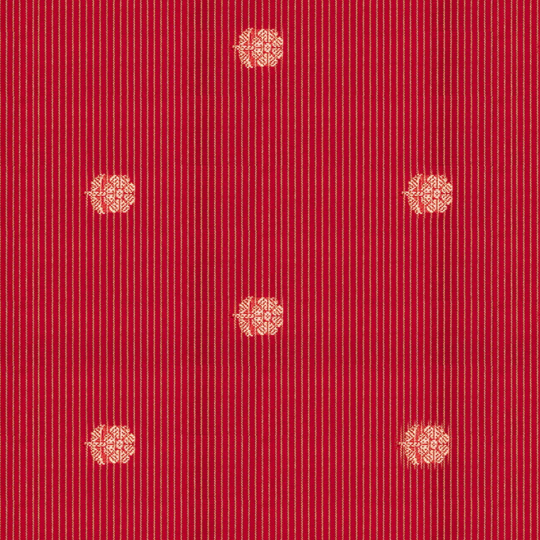 Handwoven Red Uppada Soft Silk Saree - 2710T012880DSC