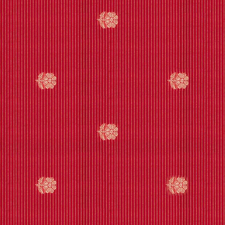 Handwoven Red Uppada Soft Silk Saree - 2710T012880DSC