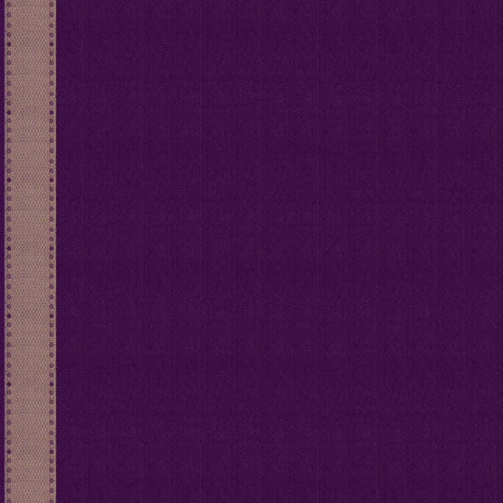 Handwoven Purple Uppada Soft Silk Saree - 2758T012981DSC
