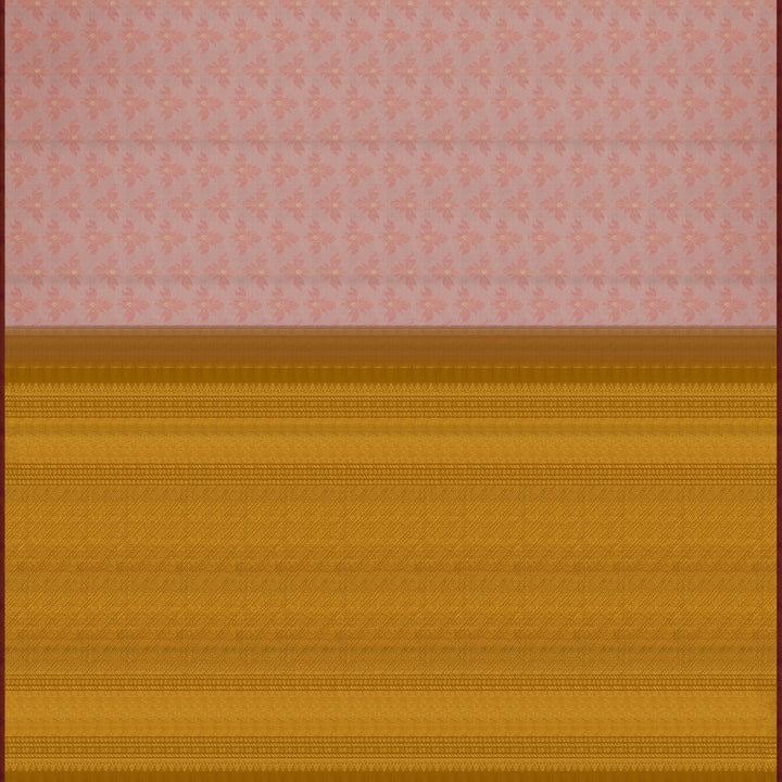 pallu of Handwoven  Kanjivaram Silk Saree 