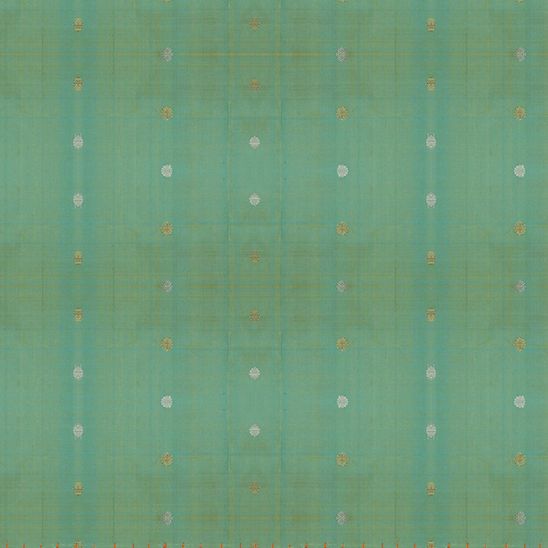 Body design of Handwoven Gadwal Silk Saree 