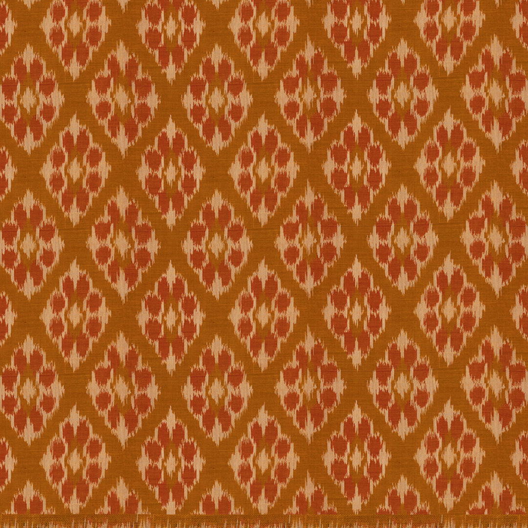 Body design of Handwoven Cotton Ikat Saree
