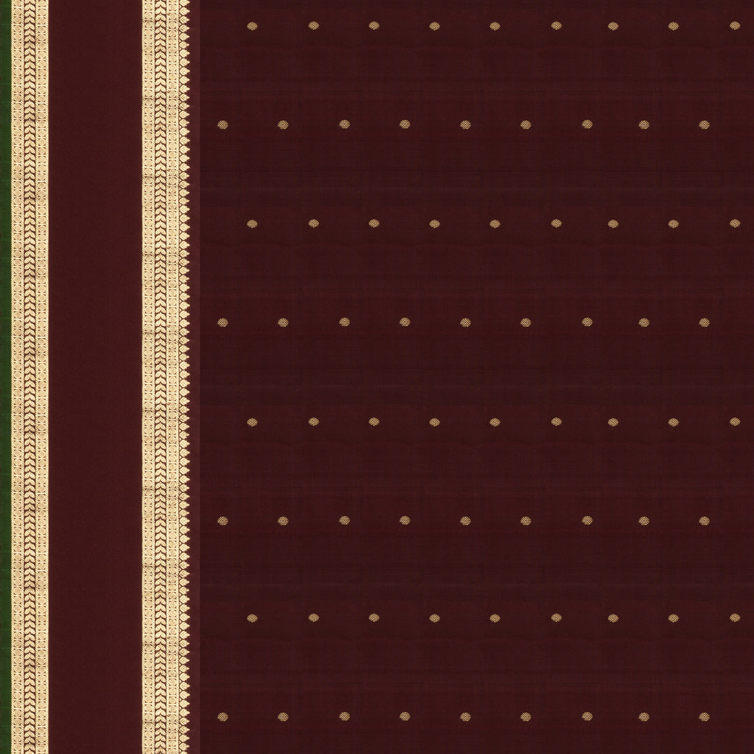Blouse of Handwoven Gadwal Silk Saree