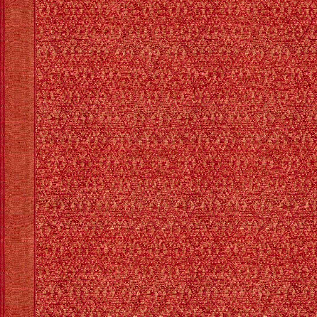 Blouse of Handwoven Dupion Soft Silk Saree