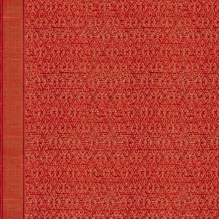 Blouse of Handwoven Dupion Soft Silk Saree