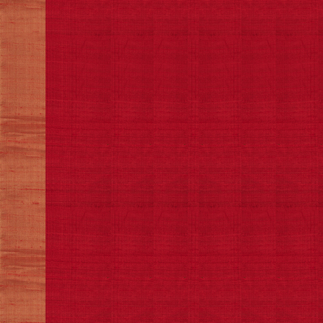 Blouse of  Handwoven Dupion Soft Silk Saree