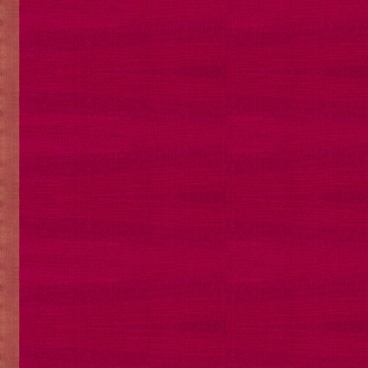 Blouse of Handwoven Pink Silk Cotton Saree 
