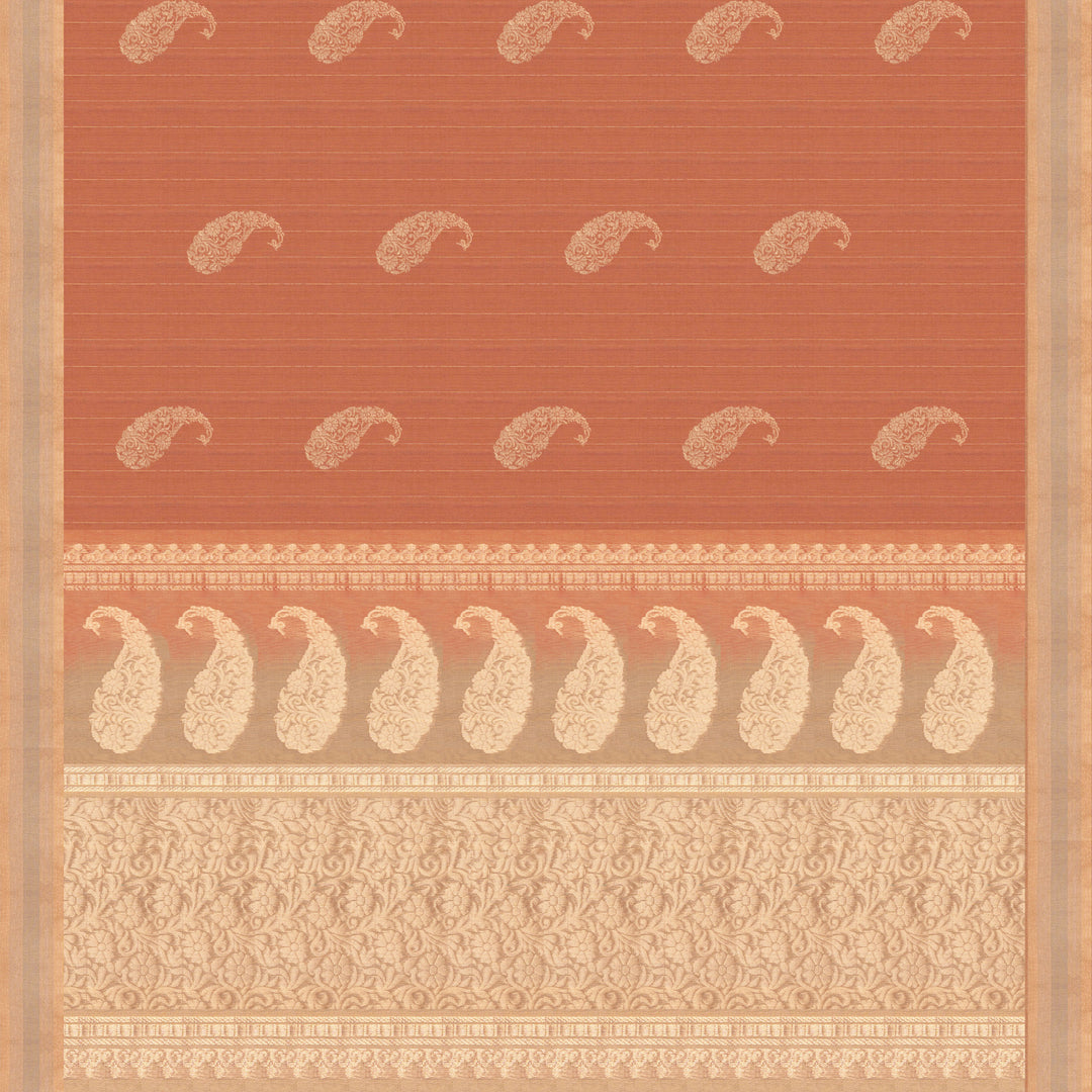 Pallu of Handwoven Silk Cotton Saree