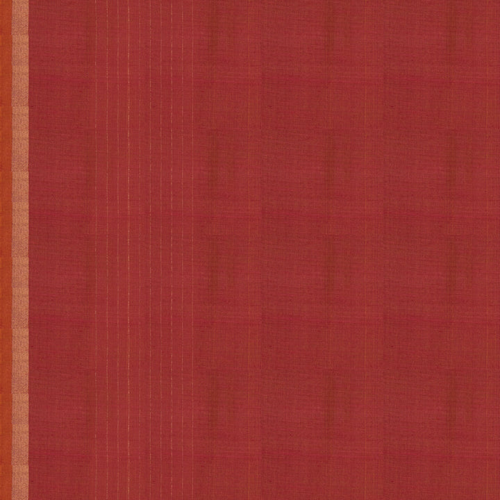 Blouse of Handwoven Pink Silk Cotton Saree 