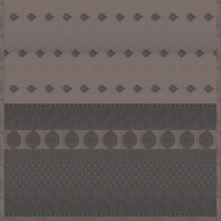 Pallu of Handwoven South Cotton Saree 