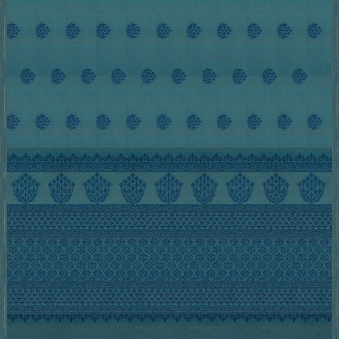 Pallu of Handwoven South Cotton Saree