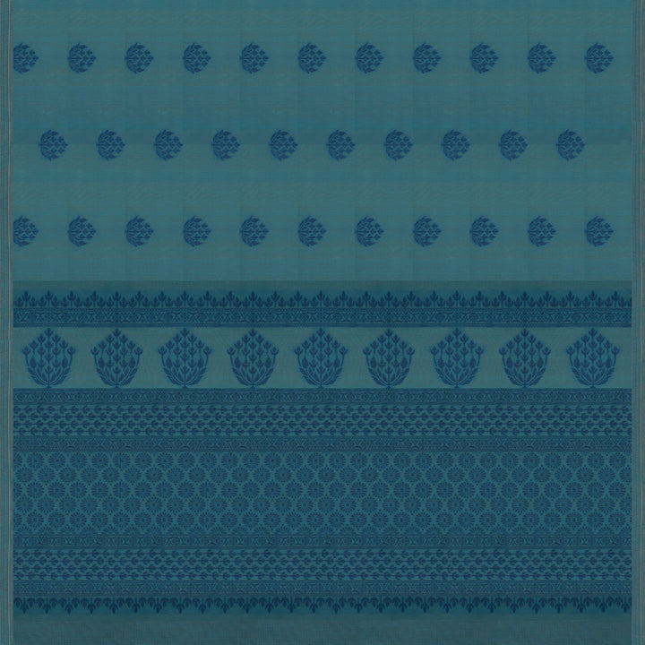 Pallu of Handwoven South Cotton Saree