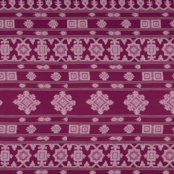 Body desgin of  Handwoven Bengal Cotton Saree