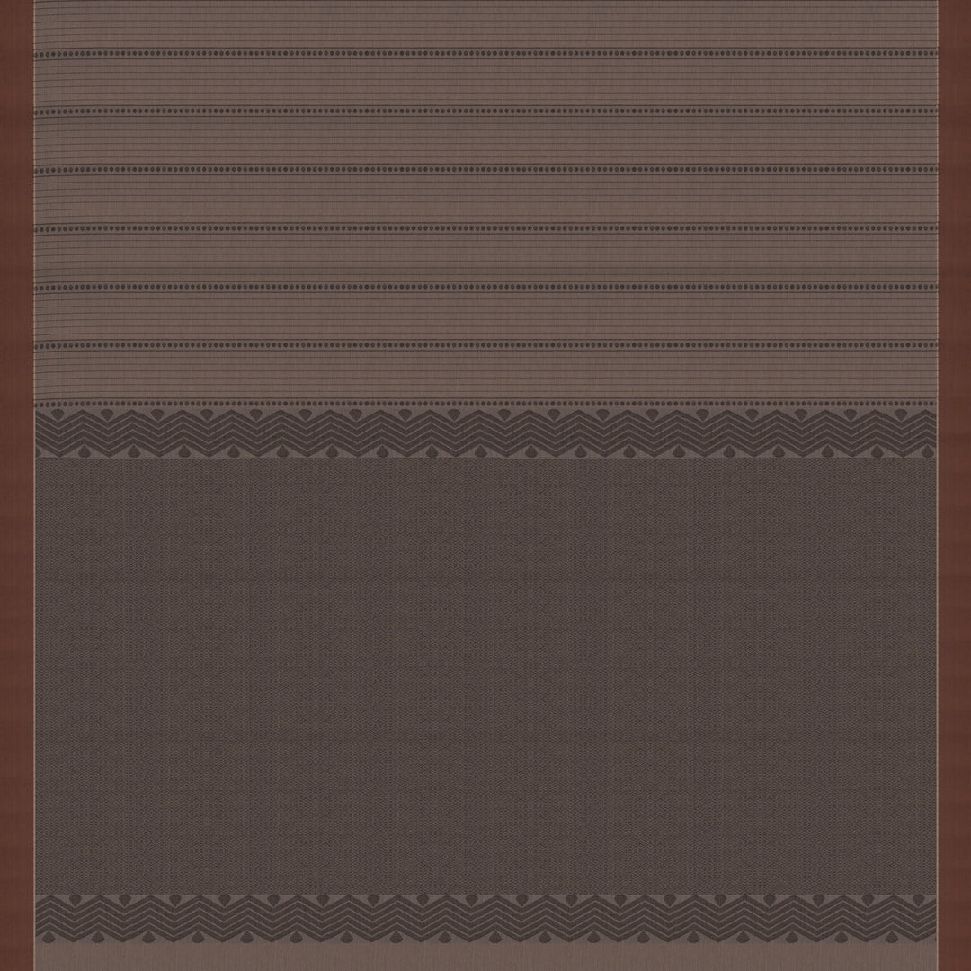 Pallu of Handwoven South Cotton Saree