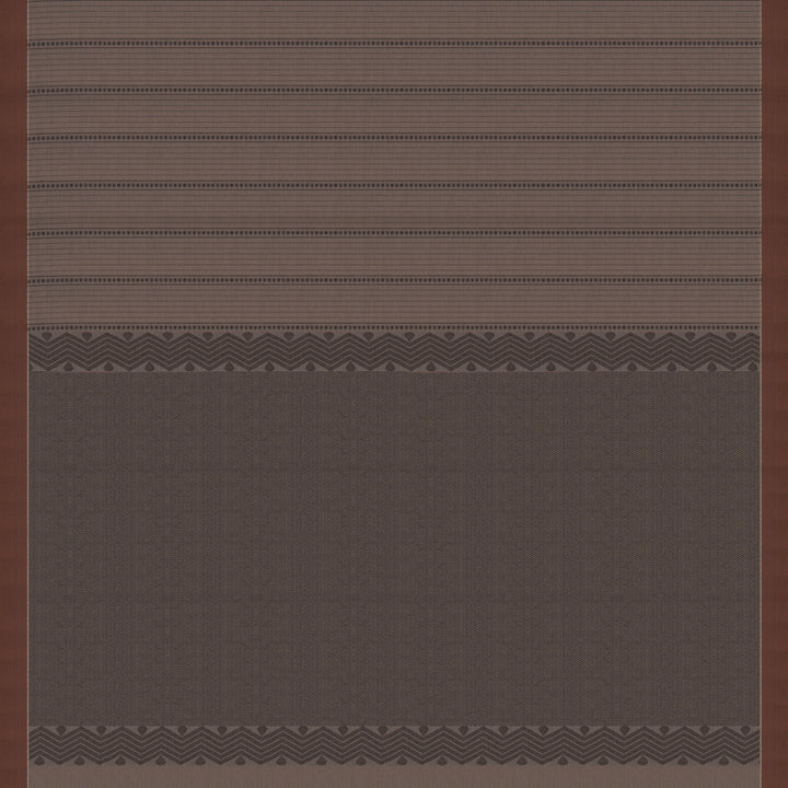 Pallu of Handwoven South Cotton Saree