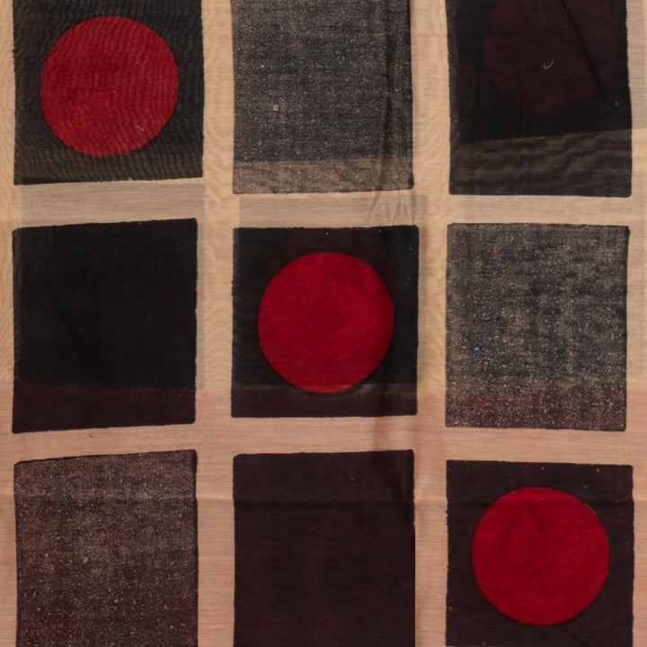 Body design of  Handwoven Chanderi Silk Saree