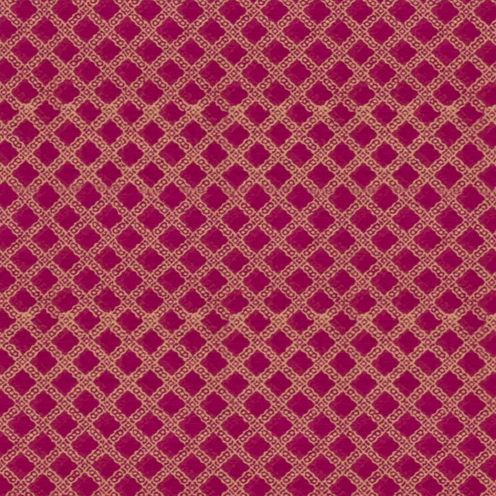 Body design Handwoven Pink Chanderi Silk Saree