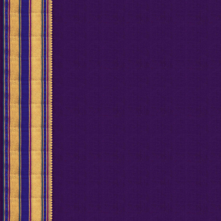 Blouse of Handwoven Korvai Kanjivaram silk Saree