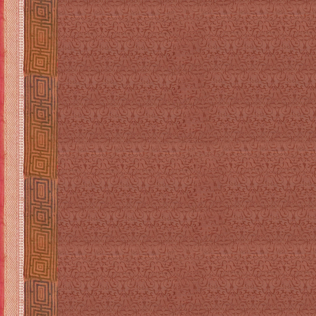 Handwoven Multicolour Cotton Saree - 1797T008395DSC