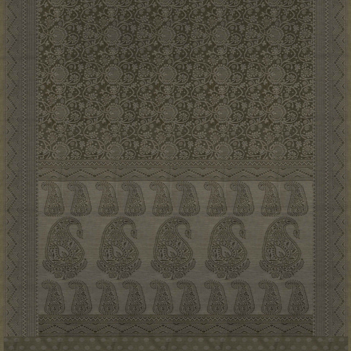 Curated Pair – Handwoven Pink and Grey South Cotton Saree