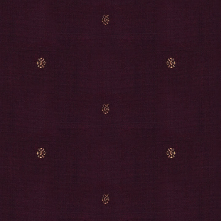 Handwoven Brown with Orange Kanjivaram Silk Saree - 1880T008781DSC