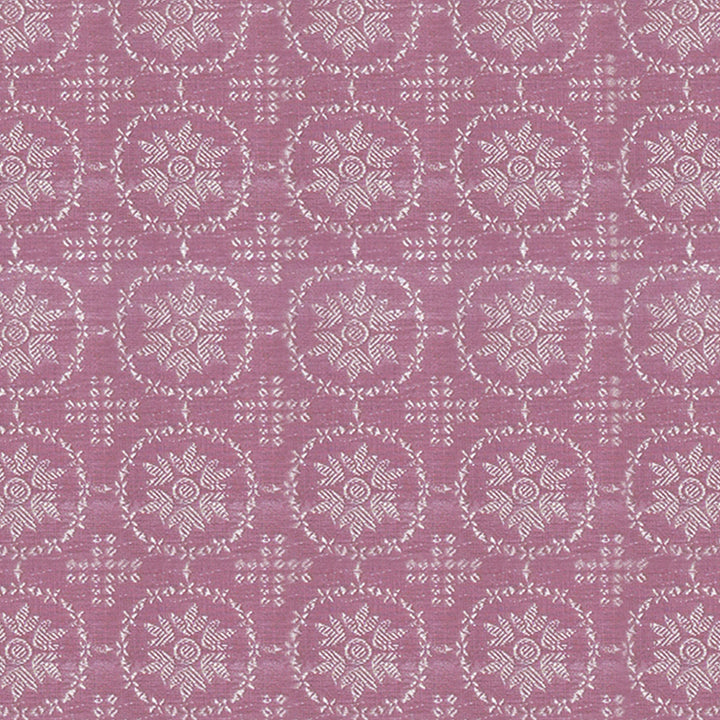 Handwoven Pink with Purple Kanjivaram Silk Saree - 1906T008662DSC