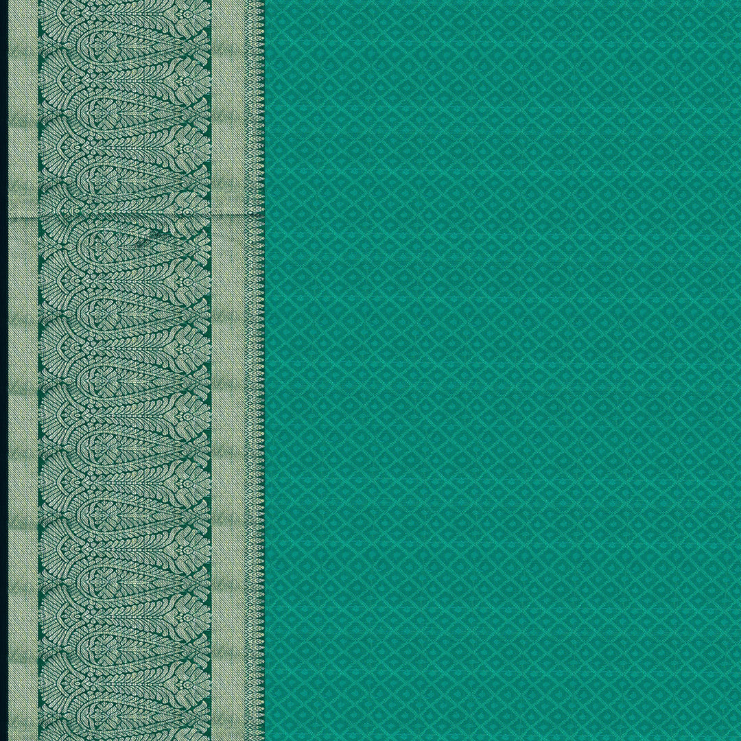 Handwoven Pink with Green Kanjivaram Silk Saree - 1907T003149DSC