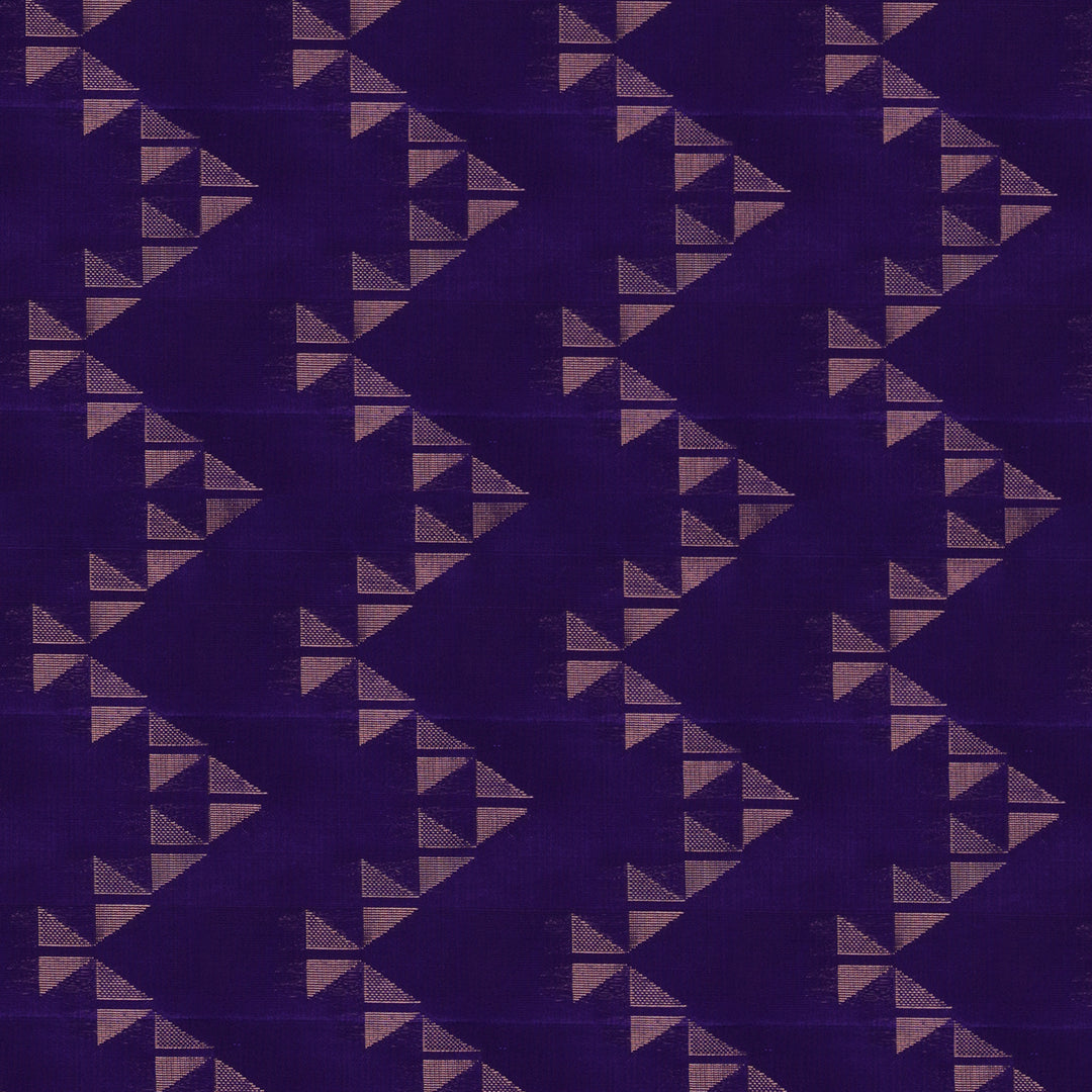 Handwoven Violet Soft Silk Saree - 2064T010235DSC