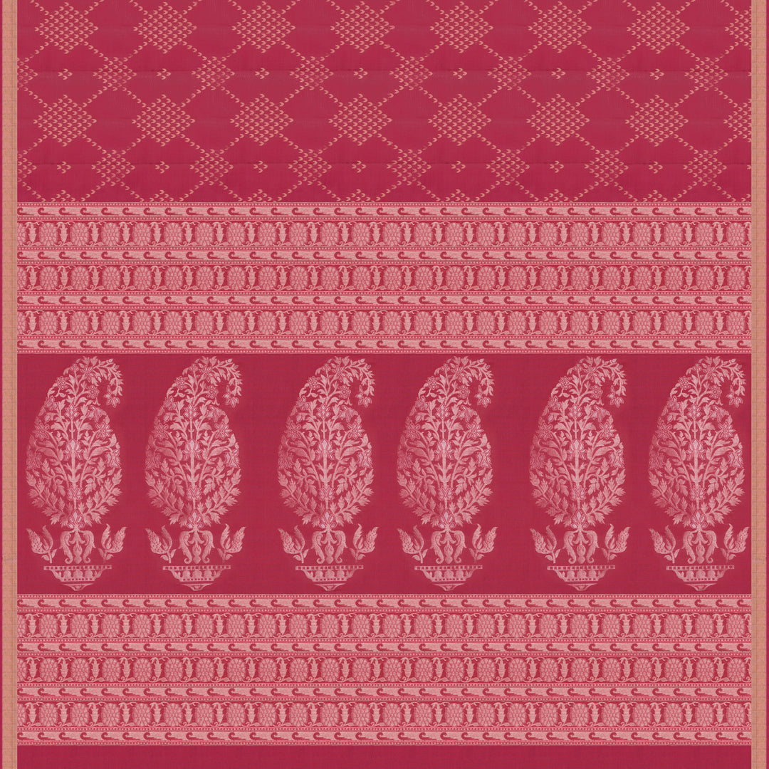 Handwoven Pink Soft Silk Saree - 2065T010357DSC