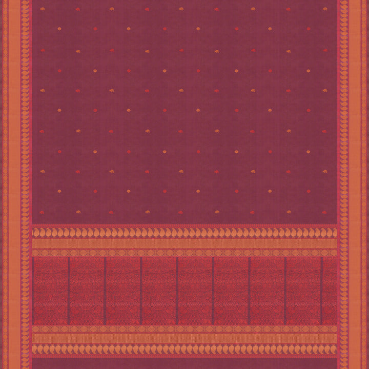 Handwoven Pink Kanjivaram Silk Saree - 2220T010705DSC