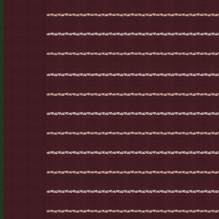 Handwoven Maroon Banarasi Silk Saree - 2423N028516DSL