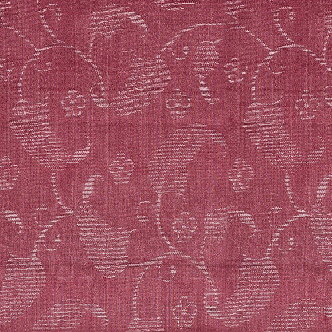 Handwoven Pink Upada Silk Saree - 2329T011219DSC