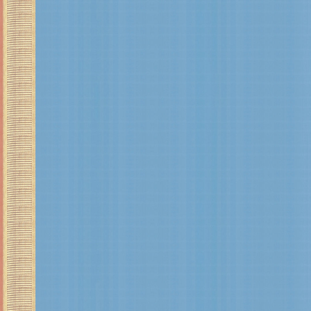 Handwoven Peach with Blue Kanjivaram Silk Saree - 2316T011094DSC
