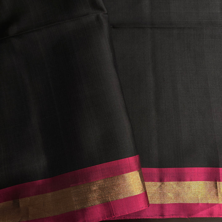 Blouse of Handwoven Soft Silk Ikat saree